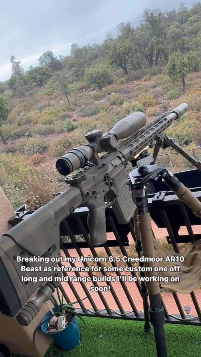 Getting some inspiration from one of my favorite Gas Gun builds that I’ve done. My personal AR10 chambered in 6.5 Creedmoor with 22” Draco’s straight jacket barrel. OG Ascend Armory matched AR10 receiver set and a ton of other tunable goodies! These will be super fun one off custom builds exclusively available through @scottsdaletactical